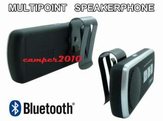 Bluetooth Multipoint Speakerphone Handsfree Car Kit  