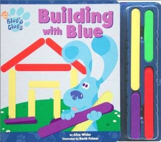 Building with Blue (Blues Clues) by Traci Paige Johnson (Board book 