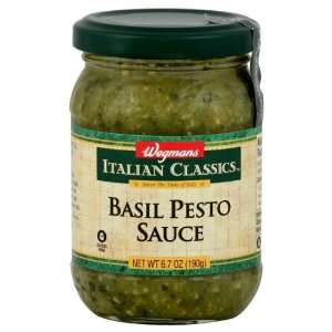 Wgmns Italian Classics Basil Pesto Sauce, 6.7 Oz. Gluten Free, (Pack 