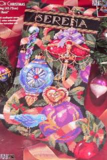 Bucilla ORNAMENTS OF CHRISTMAS Stocking Needlepoint Kit   Nancy Rossi 