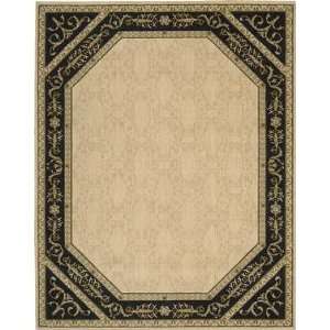   Vallencierre VA 35 Beige Black 8 Octagon Area Rug