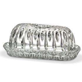 WATERFORD CRYSTAL MARQUIS CYRSTAL BUTTER COVERED DISH  