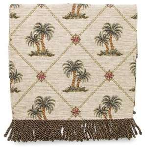 Bess Palm Tree Natural Table Runner 72