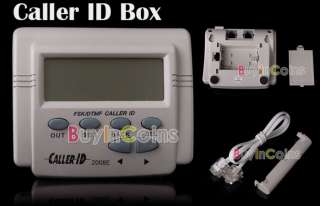 FSK/DTMF Caller ID Box + Cable Mobile Phone LCD Display  