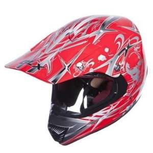  DOT Approved Mens Off Road Full Face Helmet (4 Designs 