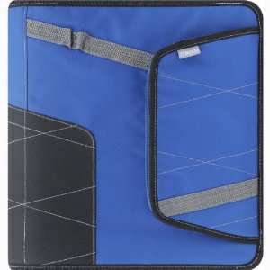  Mead Zipper Binder with Pocket, 2 Inches, Blue (72845 