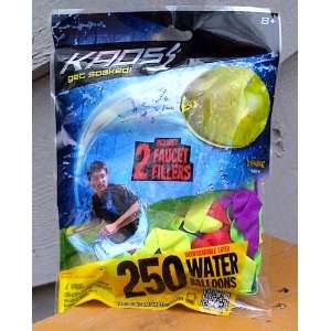 250 ct Biodegradable Latex Water Bombs Balloons Including 