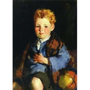   Made Oil Reproduction   Robert Henri   32 x 44 inches   The Bishop