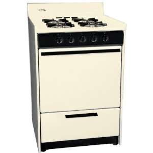  Summit Bisque Freestanding Gas Range SNM610C Appliances