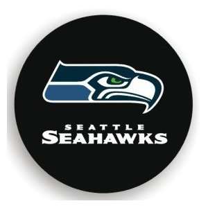  Seattle Seahawks Black Tire Cover