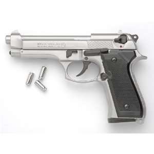   M92 8mm Semi Automatic Nickel Blank Gun 