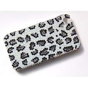  White Snow Wild Cheetah Spot iPhone 4S 4 Case Cover 