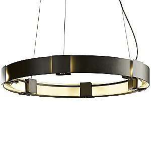  Aura Adjustable Round Suspension by Hubbardton Forge