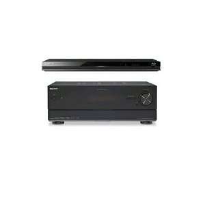    Sony A/V Receiver & 3D Blu ray Disc Player Bundle Electronics
