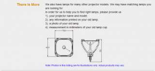 Canon LV 7325 LV 7325E Projector Lamp Set  