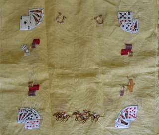 36x36 Playing Card Table Cover or Tapestry Partly Preworked 