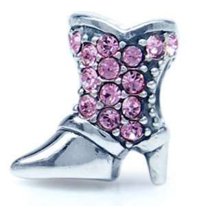  COWBOY BOOTS Pink Clothing Accessories Solid Sterling 