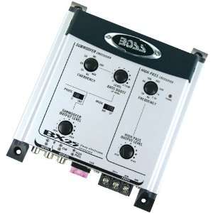   BOSS AUDIO) BX25 2 WAY ELECTRONIC CROSSOVER (12 VOLT CAR STEREO ACCESS