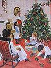 vintage 60s Family at Christmas by Richard Hook