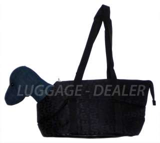 Pet Cat Dog Carrier Travel Tote Shoulder Soft Bag Purse BLACK PINK 