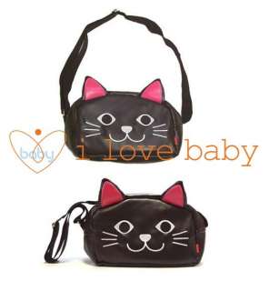 Black Cat Baby Kindergarten School Shoulder Bag  