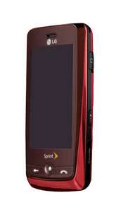 LG Rumor Touch LN510   Red Sprint Cellular Phone 652810514422  