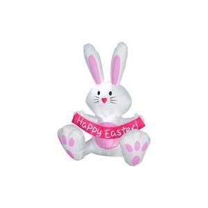  Easter Bunny Rabbit Airblown Inflatable almost 4 Feet Tall 