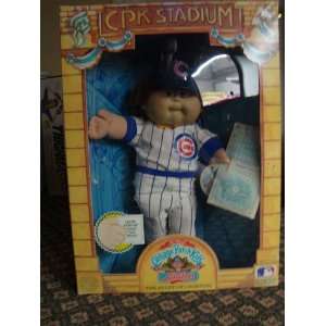 VINTAGE 1986 CHICAGO CUBS CABBAGE PATCH DOLL IN BOX BIRTH CERTIFICATE 