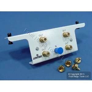  Leviton 1x4 Cable Video Distribution Splitter Module 2GHz 