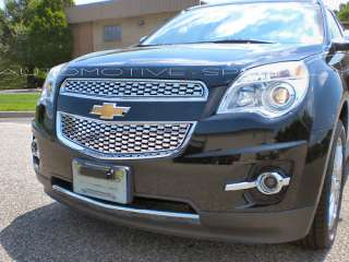 2010 2011 CHEVROLET EQUINOX 2PC ABS GRILLE INSERT OVERLAY
