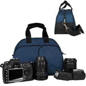  SLR Camera Accessories by VanGoddy Midnight Blue Mythra Camera Bag 