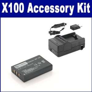 Toshiba Camileo X100 Camcorder Accessory Kit includes SDNP120 Battery 