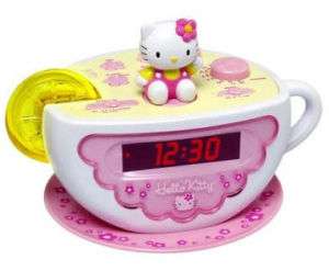Hello Kitty Clock Radio with Night Light (STR KT2055)  