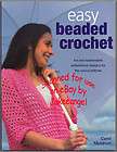 easy beaded crochet softcover book beads learn pattern hat scarf