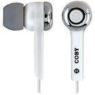 COBY CVE91BLK Isolation Volume CTRL Earbuds Earphones items in 