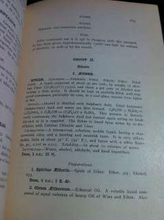1905 EARLY MATERIA MEDICA Book PHARMACY Cocaine CANNABIS 