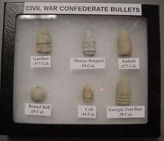 Nice Starter Set Of Confederate Civil War Bullets  