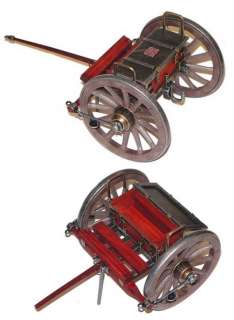 Civil War Confederate LIMBER 1/14 Scale Matches Cannon  