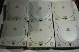 Lot of 6 BROKEN Dreamcast Systems SEGA DREAMCAST PARTS REPAIR  