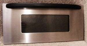 WB56X10306 GE MICROWAVE OVEN STAINLESS STEEL DOOR  