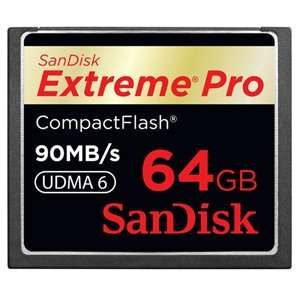  SanDisk 64GB Extreme Pro CompactFlash (CF) Card. 64GB 