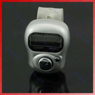   LCD Electronic Digital Golf Finger Hand Held Tally Counter  