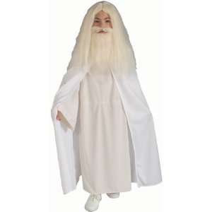  Childs Lord of the Rings White Gandalf Costume (Size 