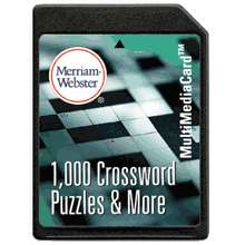 PALM MERRIAM WEBSTER CROSSWORD PUZZLES MULTIMEDIA CARD  
