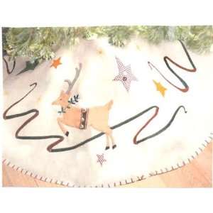  Reindeer Christmas Tree Skirt