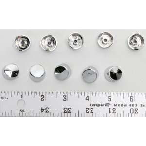   Chrome 7/16 in. Hex/Torx Bolt/Nut Covers 24020131