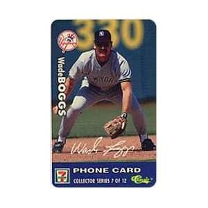   Card 15m 7 Eleven Major League Baseball Wade Boggs / Yankees (#7/12