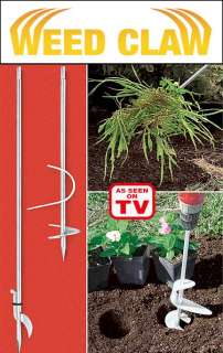 New Weed Claw 2 pc Bulb Drill As Seen on TV  