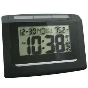   Wall Clock Hybrid With Solar Panel Time Date Month Day