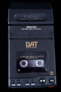 Denon DTR 80P DAT with AP 20 Battery Pack~Digital Audio Tape Recorder 